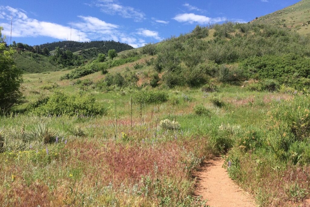 Chimney Gulch Trail in Golden, CO