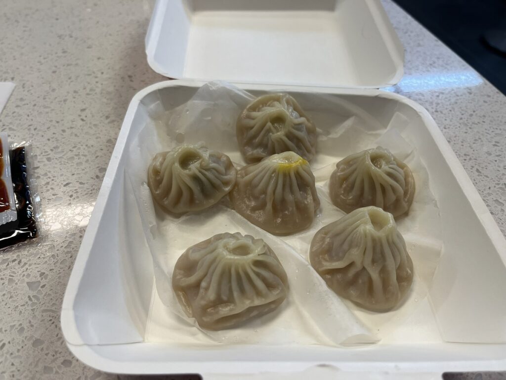 Soup dumpling at Juicy Dumpling