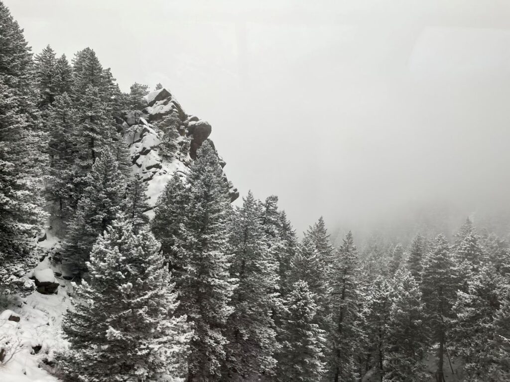 Rocky Mountains from California Zephyr