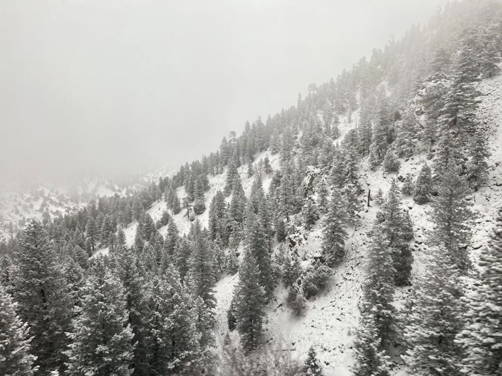 Rocky Mountains from California Zephyr