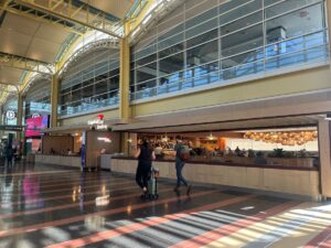 the store front of CapitalOne landing at DCA