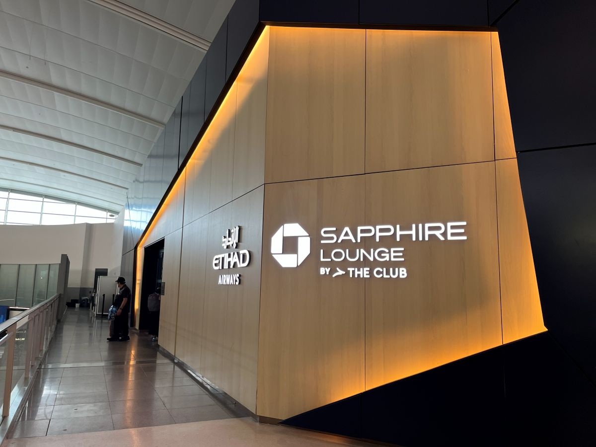Chase Sapphire Lounge at JFK front